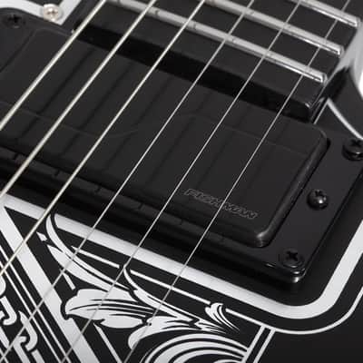 Schecter Solo-II Przym Palladium Gloss Black image 8