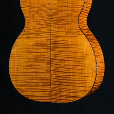 Bourgeois 00 12-Fret “The Coupe” Full Aged Tone Flamed Maple and Adirondack Spruce Used (2022) image 16