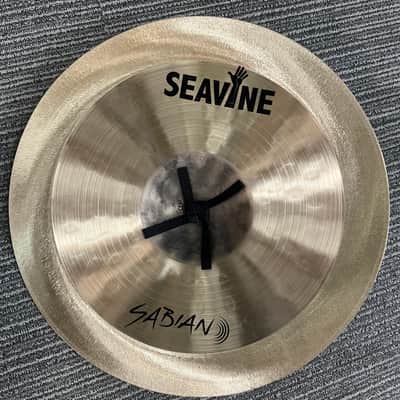 SABIAN SVAX18 18" SEAVINE MARCHING CYMBALS (PAIR) - 1708G, 1733G - FLOOR MODEL image 2