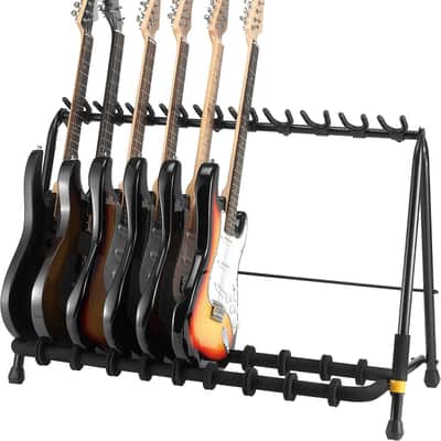 Hercules GS525B 5-Guitar Rack Stand Black image 3