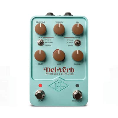 Universal Audio UA-DEL-VERB Ambience Companion Reverb and Delay Pedal image 1