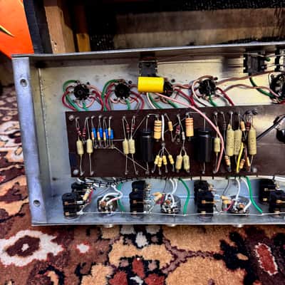 Vintage 1974 Laney Klipp 60w L60 PA British Valve Guitar Amplifier Head *1970s* image 22