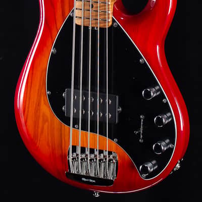 Music Man Stingray 5 Roasted Flame Maple Neck 5H Limited Edition Lightweight! image 3