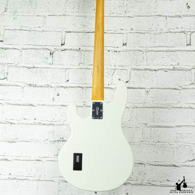 Sterling by Music Man StingRay Classic RAY24CA Bass Guitar - Olympic White image 5
