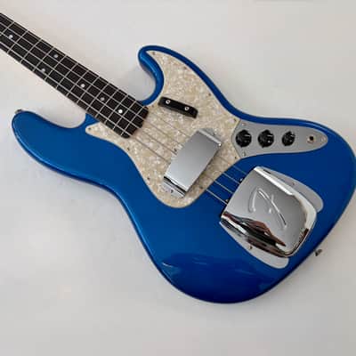 Fender Jazz Bass 1964 Custom Shop 2024 Bright Saphire Metallic NOS image 9