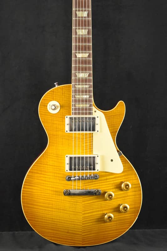 Gibson Murphy Lab 1959 Les Paul Standard Lemon Burst Ultra Light Aged Fuller's Exclusive image 1
