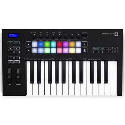 NOVATION [Semi-Annual Sale] Launchkey 25 MK3 (Novation) (Launchkey) (USB/MIDI Controller) [Free NKS-Compatible Komplete 15 Select Voucher]