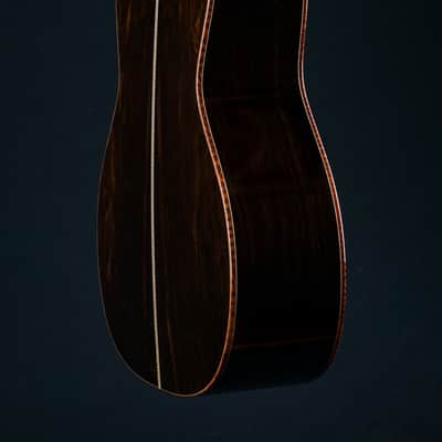 Santa Cruz H13 Custom African Blackwood and Fort Ross Chapel Redwood with Snakewood Inlays NEW image 24