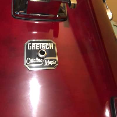 Gretsch Catalina Maple 22” Bass Drum - Wine Red Lacquer image 5