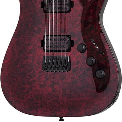 Schecter C-1 Apocalypse Electric Guitar - Red Reign (3055) image 3