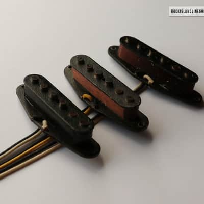 Fender Custom Shop ‘62 Time Machine Texas Special 2012 Stratocaster Pickups - Relic - Full length Leads image 4