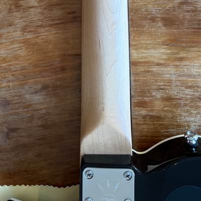 Reverend Double Agent OG MBK (Charger H90) – Mint – w/ Reverend Two-Tone Case – Bass Contour image 9