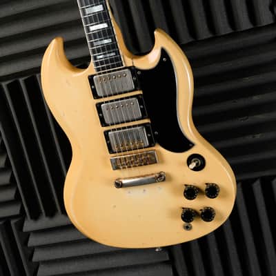Gibson SG Custom 1975 - White image 4
