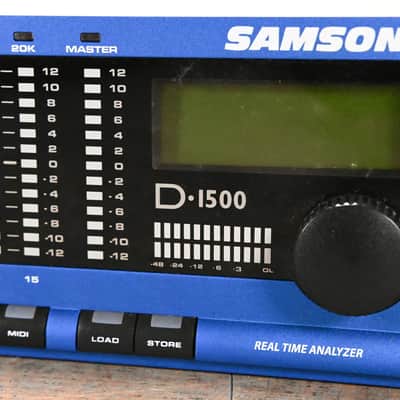 Samson D-1500 Digital Real-Time Analyzer CG01K8P image 5