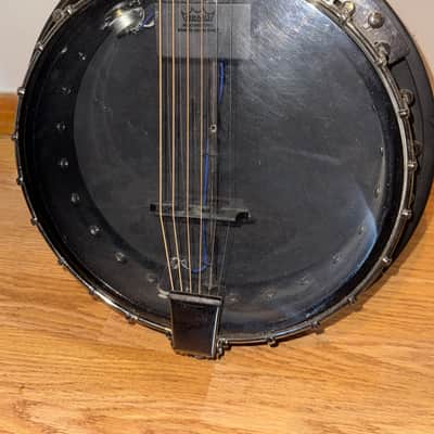 Dean Backwoods 6 Acoustic-Electric 6-String Banjo 2010s Black Gloss image 2