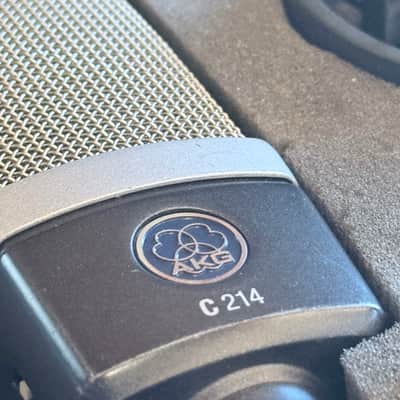 AKG C214 Large Diaphragm Cardioid Condenser Microphone 2010s - Black image 5