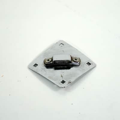 Slingerland  Vintage Diamond Plate Mount  - Chrome image 2