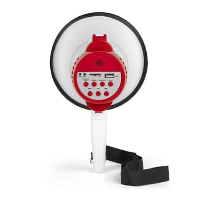 Vonyx Meg025 25 W Rec.Sirene.Batt.Usb.Bt image 2
