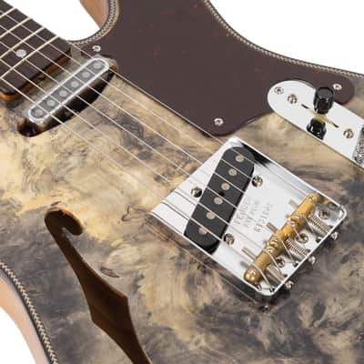 Used Fender Custom Shop Artisan Buckeye Double Esquire NOS - Aged Natural image 8