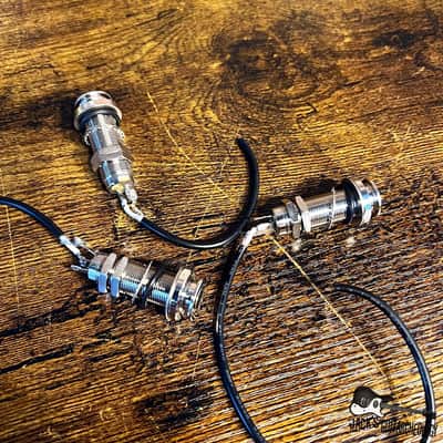 Recording King Acoustic Guitar Endpin Jack - 3 Pack (2020s - Chrome) image 1
