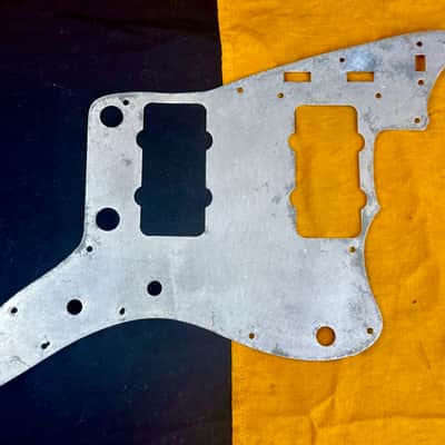 1960's Fender Jazzmaster Aluminum Pickguard Shielding Plate Vintage ~1964 1965 image 1
