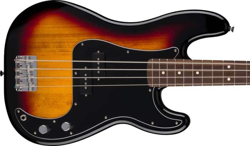 2026 Fender Standard Precision Bass Laurel Fingerboard Black Pickguard 3-Color Sunburst image 1