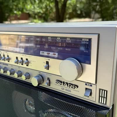 Sharp GF-1000 Rare Vintage Boombox Serviced Warranty Fully Working Cassette image 24