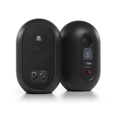 JBL 104-BT Compact Desktop Reference Bluetooth Monitors Bundle with Cables image 11