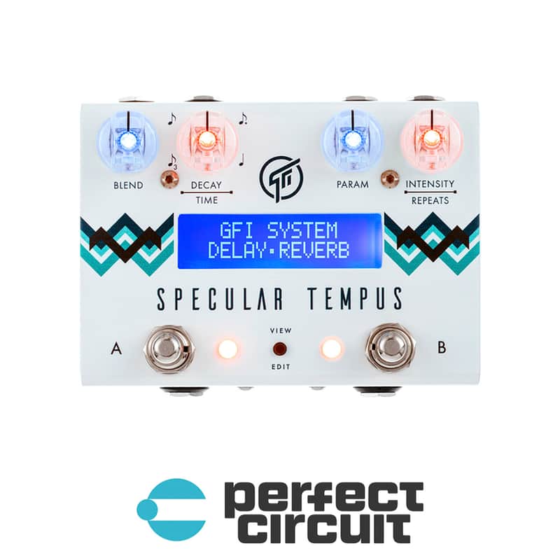 GFI Specular Tempus Reverb + Delay Pedal image 1