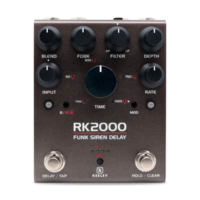 Keeley Electronics RK2000 Funk Siren Delay Effects Pedal image 2