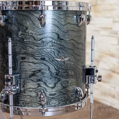 Tama STAR Walnut 10,12,14,16,18,24 + SD - Satin Charcoal Japanese Sen image 6