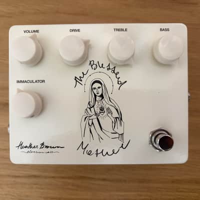 Heather Brown Electronicals The Blessed Mother: Light Gain Transparent Overdrive / Boost 2010s - White image 1