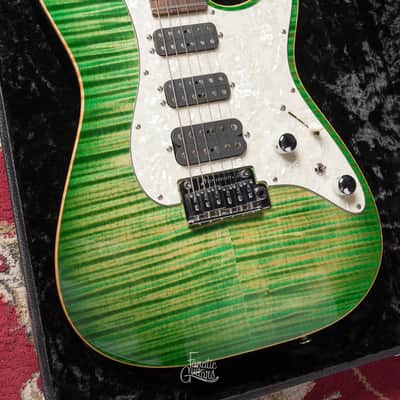 Tom Anderson Drop Top Classic Shorty Hollow - Key Lime Burst #12-16-14A Second Hand image 4