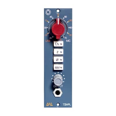 BAE 1073MPL 500 series Mic PreAmp image 1