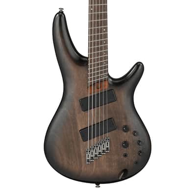 Ibanez SRC6MSBLL SR Bass Workshop 6-String Bass - Black Stained Burst image 1