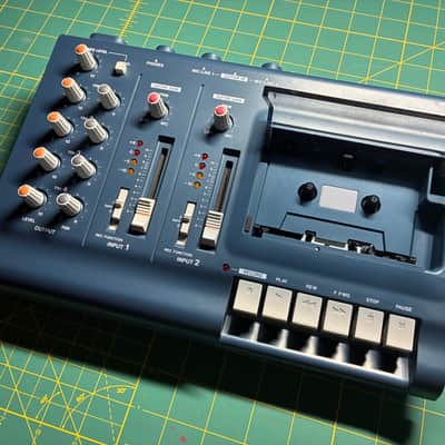 TASCAM Porta 02 mkII Ministudio 4-Track Cassette Recorder 2000s - Blue image 5