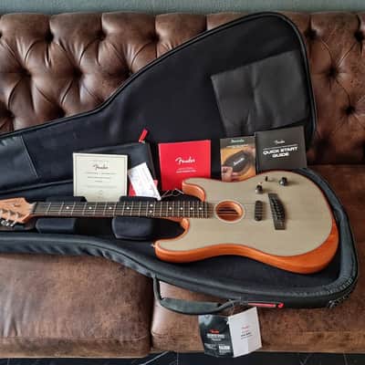 Fender Stratocaster Acoustasonic Sonic Blue image 4