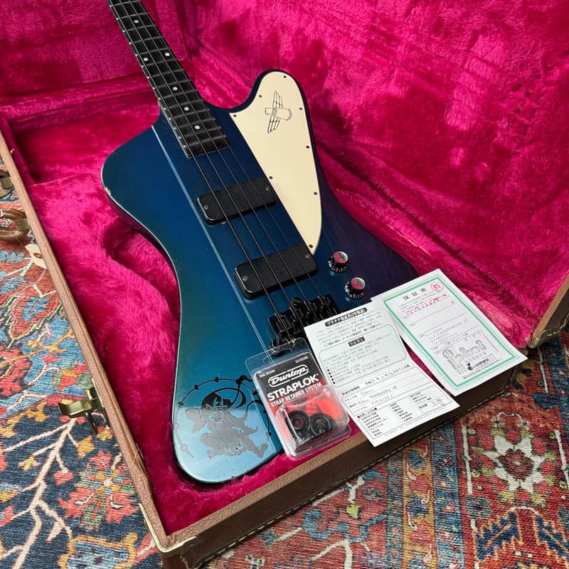 Gibson Thunderbird IV Pelham Blue *Rare Color* Neck Through w/OHSC - 2001 image 1