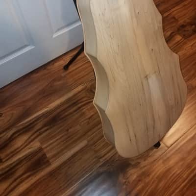Acoustic Electric Upright Bass 3/4 scale (Natural) image 4