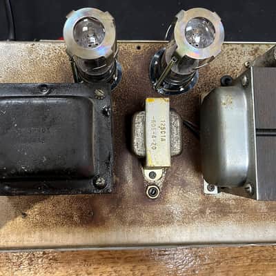 Fender 1964 Bassman Head AA864 and Bandmaster 2x12 Cab image 12