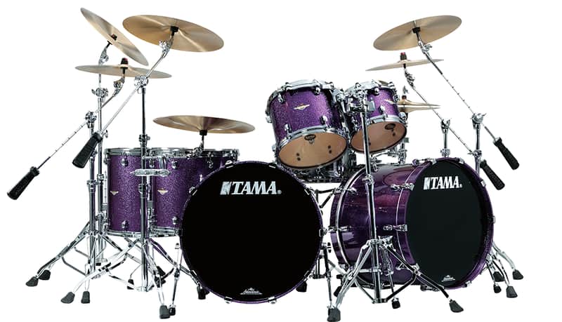 Tama  MA62BDZS-DPP Lars Ulrich Signature Worldwired Drum Kit Deeper Purple image 1