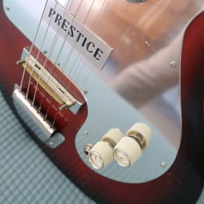 Time Warp Clean Vintage 1960s Teisco Bizarre Guitar Kawai S1 S70 1 PU Awesome Rare Stock Wicked Design Kingston Norma Zim-Gar image 3