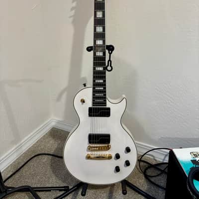 Epiphone Matt Heafy Les Paul Custom Origins 7-String 2021 - Present Bone White image 1