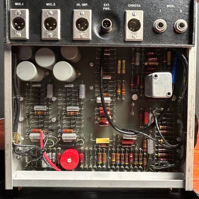 1967 RCA Field Recorder germanium transformer coupled Mic Preamp Mixer modded for 120v vintage image 13