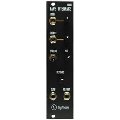 AI Synthesis AI016 Eurorack Tape Echo Interface - Black image 1