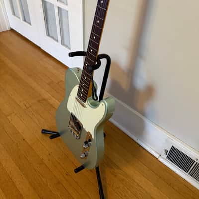 Fender American Professional II Telecaster with Rosewood Fretboard 2020 - Present - Mystic Surf Green image 3