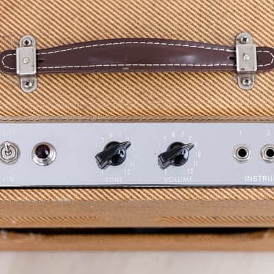 1958 Fender Harvard Narrow Panel Tweed 5F10 Vintage Tube Amp w/ Jensen P10R, Collector-Grade image 5