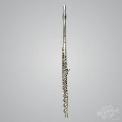 Yamaha YFL-362HY Flute B Foot Silver Plated Body image 1