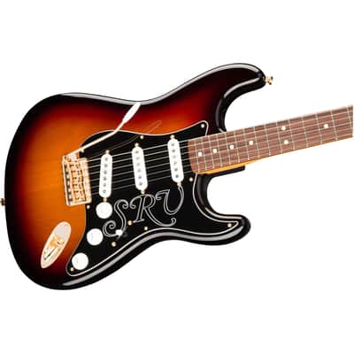 Fender Stevie Ray Vaughan Stratocaster - 3-Color Sunburst w/ Pau Ferro Board image 2