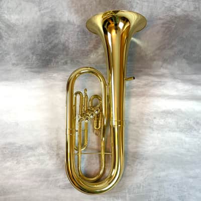 Near Mint King 627 Baritone Horn 3 Valve With Case & Mouthpiece (See Demo) image 12